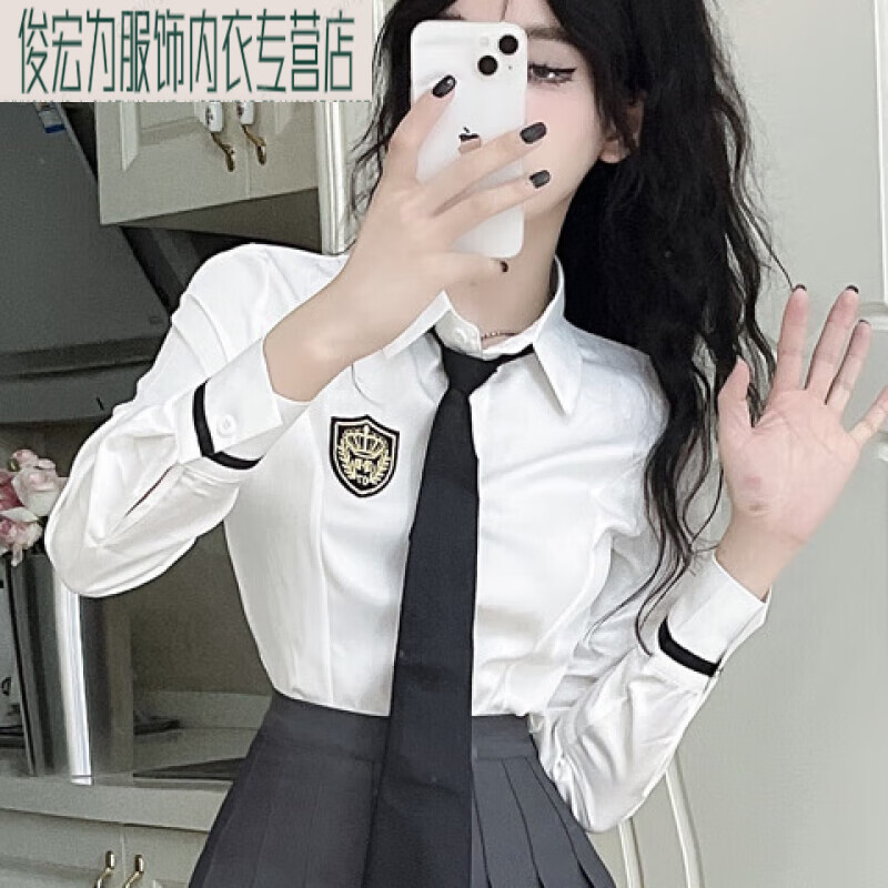 eynl青少女学生穿的秋冬季长袖女生jk制服秋冬套装英伦校服减龄俏皮学