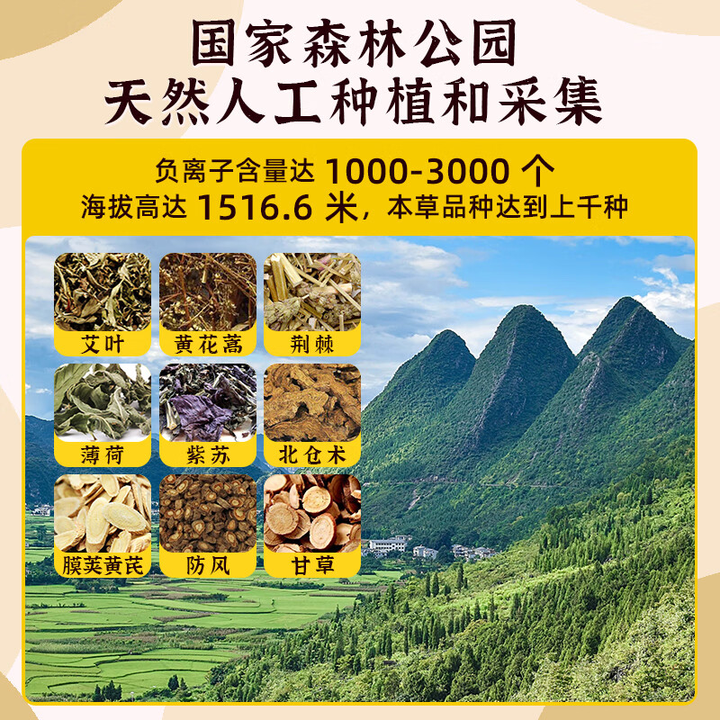 艾裕婴儿泡澡药包 儿童泡澡药包 儿童泡脚药包药浴包 063益体泡包(风寒/流涕)20g*12袋