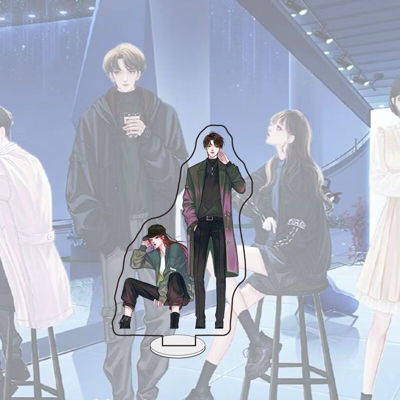 梨萨鸭一万次心动周边立牌夫人你马甲又掉了立牌一万次心动秦苒程隽