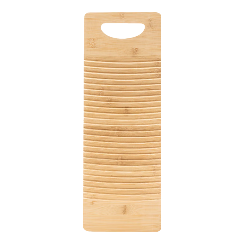 秉优 搓衣板 加长加厚耐用50cm老式家用宿舍楠竹质洗衣板跪用惩罚神器