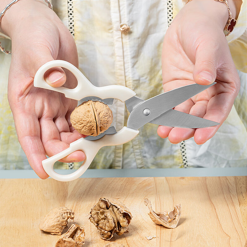 Debo德铂水果刀套装削皮刀水果刀具剪刀瓜刨组合 六件套-白色