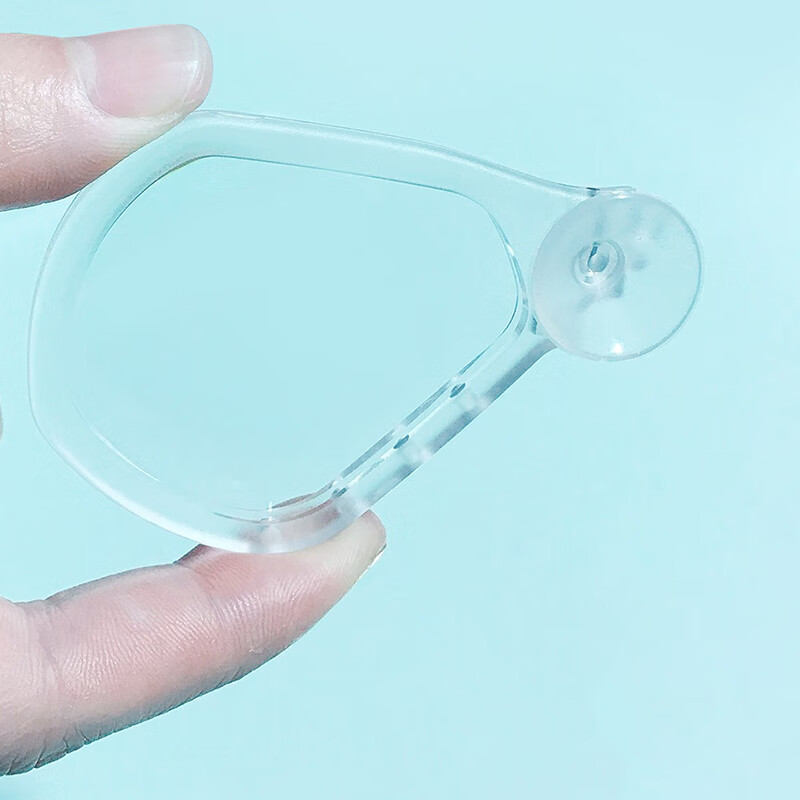 浮潜面罩近视潜水全通用镜片可拆卸潜水镜呼吸管吸盘镜片 左眼150度