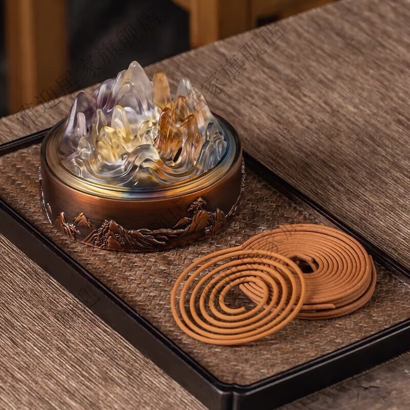 雅迎香道套装香篆炉香篆打香篆香模打拓沉香檀香香粉香炉家用工具礼