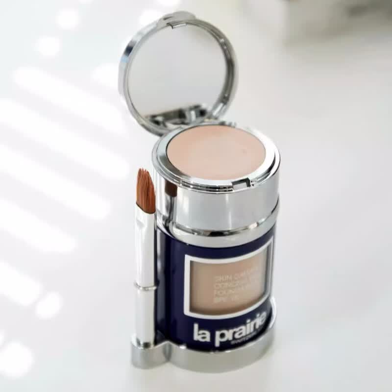 莱珀妮(la prairie)鱼子酱粉底液含遮瑕膏精华养肤n10nc1 黄一白  nw