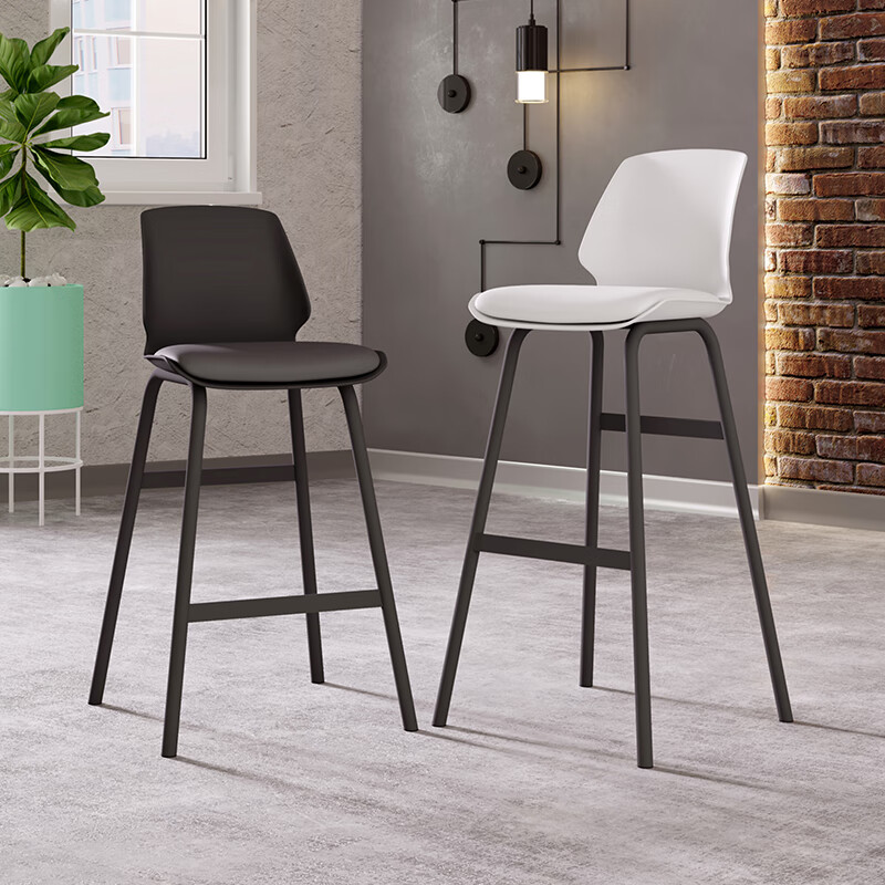 铁艺吧台椅简约现代家用吧台凳酒吧椅复古 不知选哪个高度可联系客服