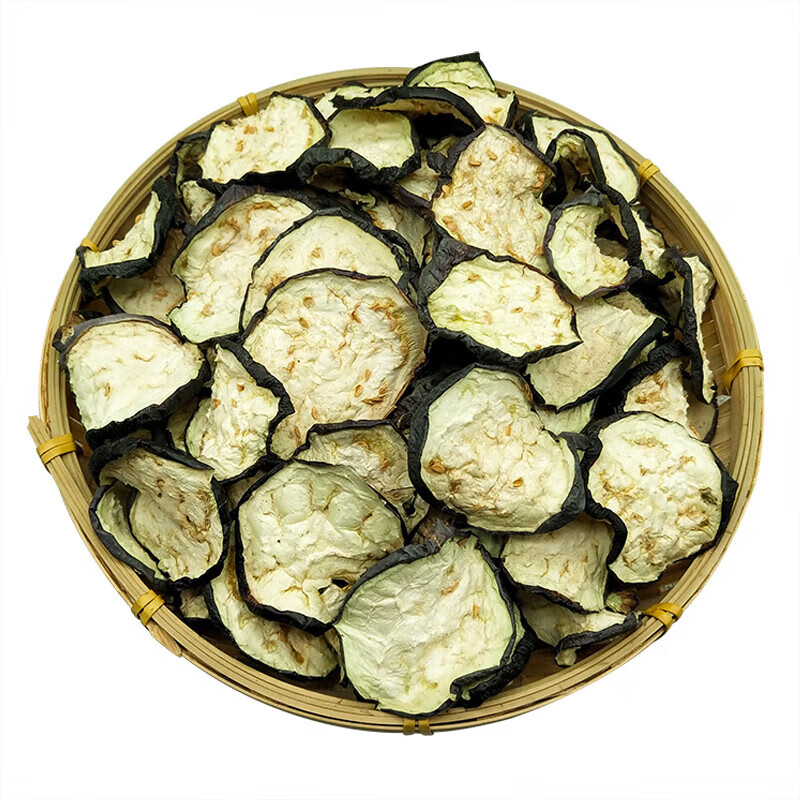 纳嘉新东北特产农家自制茄子干500g自晒干茄子片茄子条新货脱水干菜