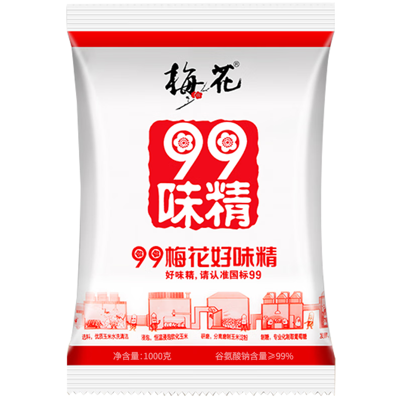 特瑞肯 梅花 99味精 1kg