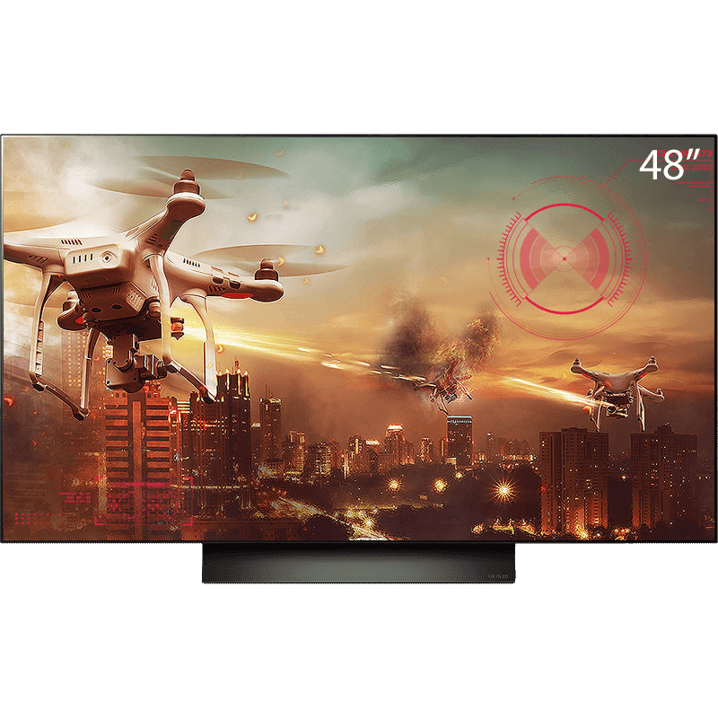 LG 樂金 48英寸OLED48C4PCA 4K超高清全面屏專業智能游戲電視 120HZ高刷新0.1ms低延遲 (48C3升級款)