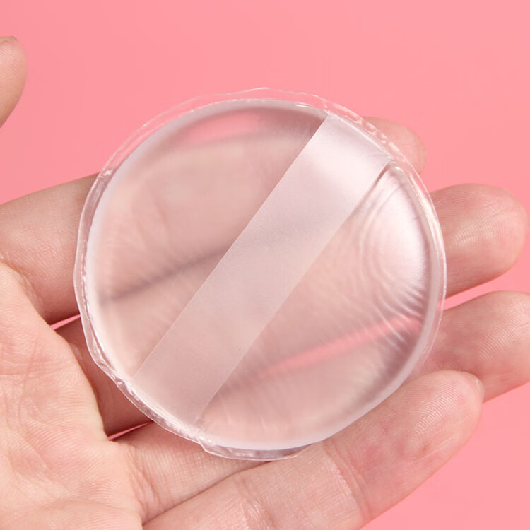 密小米透明硅胶粉扑气垫晶硅胶粉扑盒装猫咪头气垫bb霜化妆工具化妆