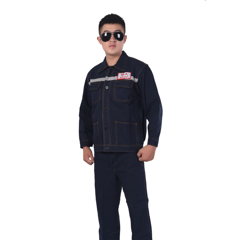 煊陌矿工煤矿下井工作服 煤矿井下劳保工作服套装男棉耐磨工人工地前
