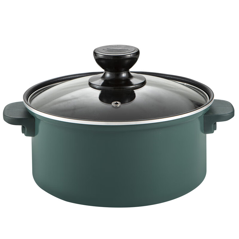 DIKO电砂锅火锅煮粥炖汤多功能分体式家用1-2人陶瓷涮锅全自动1000W功率部队火锅可调火力定时预约小锅 3L 绿色砂锅+3L不粘锅 1000W