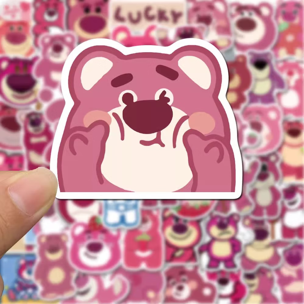 100张卡通可爱蜡笔小新贴纸手机平板电脑行李箱手账装饰贴画防水 【50