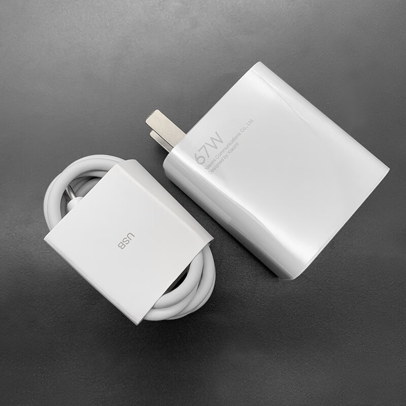 67w闪充12s米12x原配插头6a数据线mdy-12-ef 小米12原装充电头 数据线