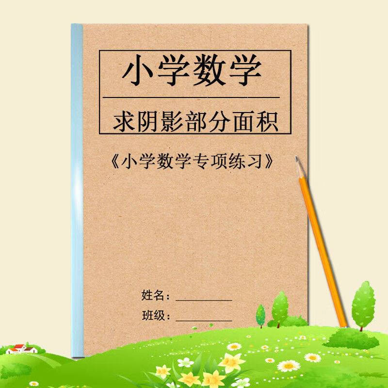 小学六年级数学求阴影部分面积方法及例题详解小升初重难点复习 均码