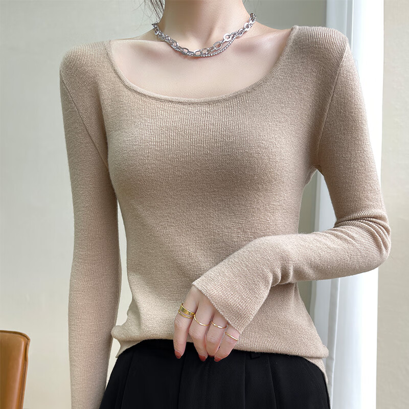 fright ordos stephen鄂尔多斯市产官方旗艦店羊毛绒衫女100%国产仿山