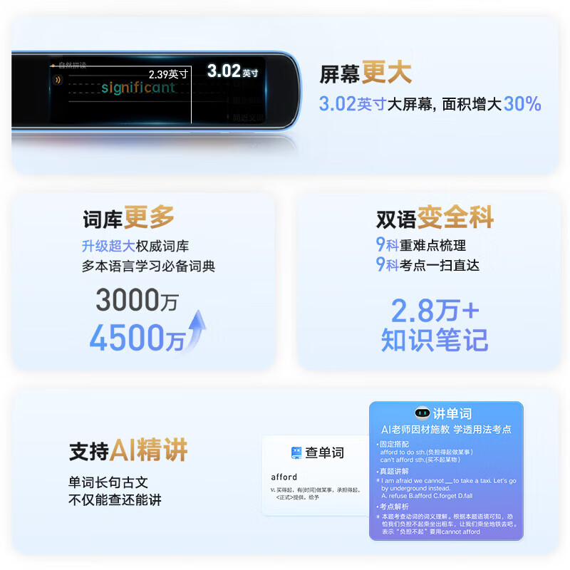 点读笔十大品牌排行榜揭晓!这10款功能强大,孩子学习好帮手-图片1