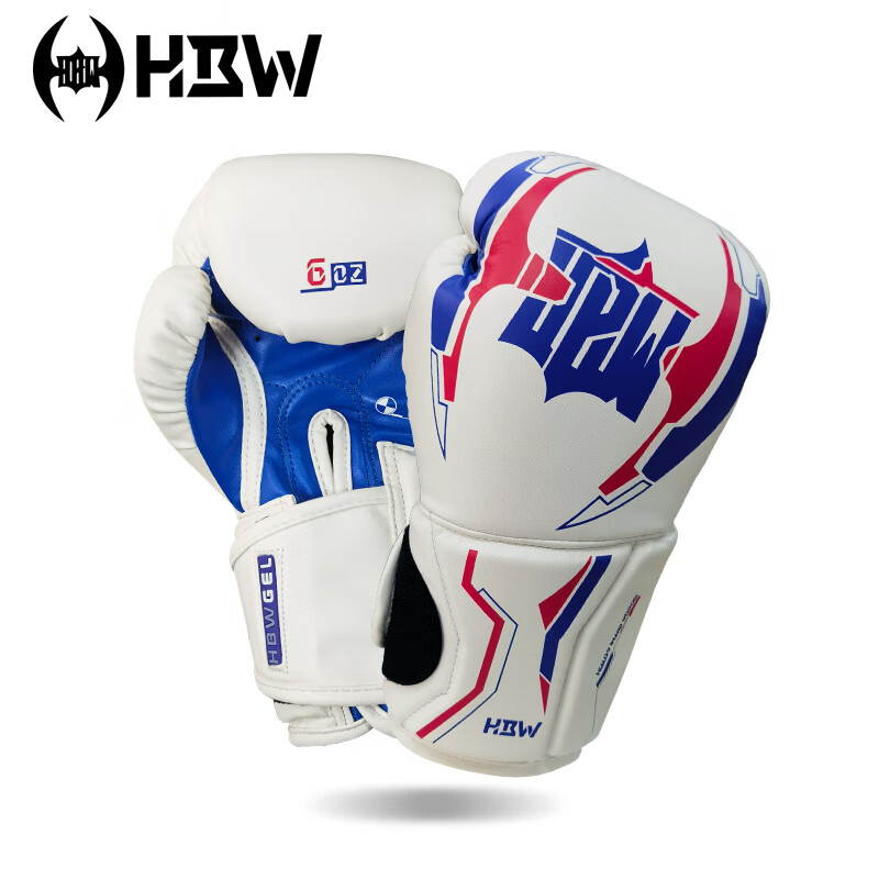 hbw 机械系列 凝胶款拳击手套 专业拳套 实战训练比赛全能型 儿童款