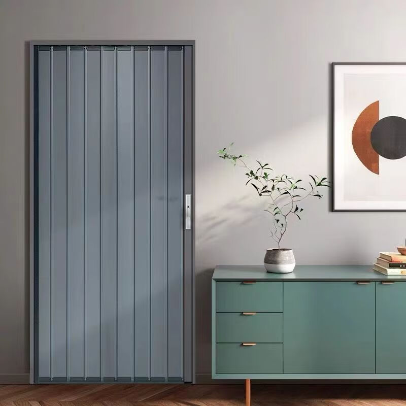 元族全铝合金折叠门推拉门隐形隔热空调隔断门厨房卫生间卧室门平移门