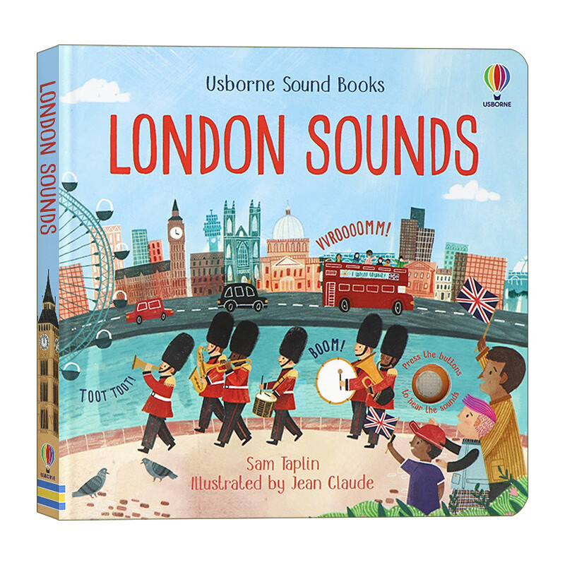 进口原版 london sounds 伦敦发声书 英文版 英语原版书籍