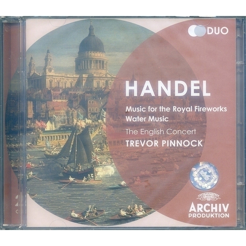 【中图音像】韩德尔:水上音乐&皇家烟火平诺克 handel: music for the
