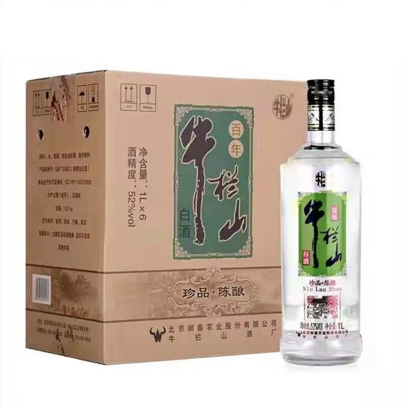 ţ��ɽţ��ɽ����ͷ��ţ��Ʒ�������������1 52�� 1000mL 6ƿ ��ƿ����װ