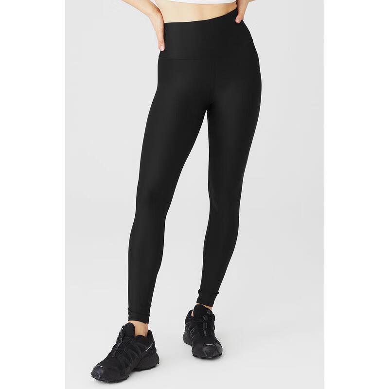 alo yoga舒适透气高弹紧身打底裤 airlift女士保暖瑜伽运动训练健身裤