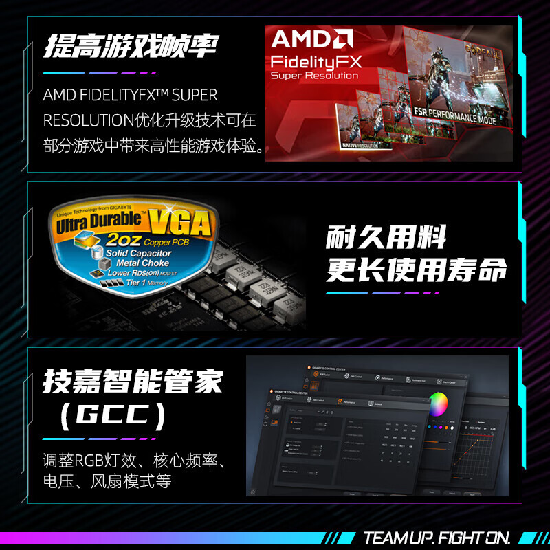技嘉 技嘉 RX6500XT 魔鹰 图片 4