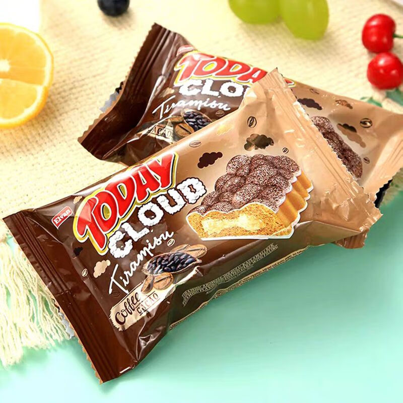 七点食分提拉米苏风味早餐巧克力夹心面包营养早餐 提拉米苏风味蛋糕