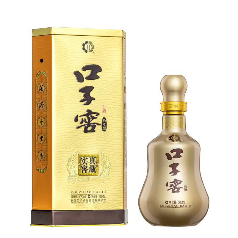 口子窖 10年型 41%vol 兼香型白酒 500ml 单瓶装