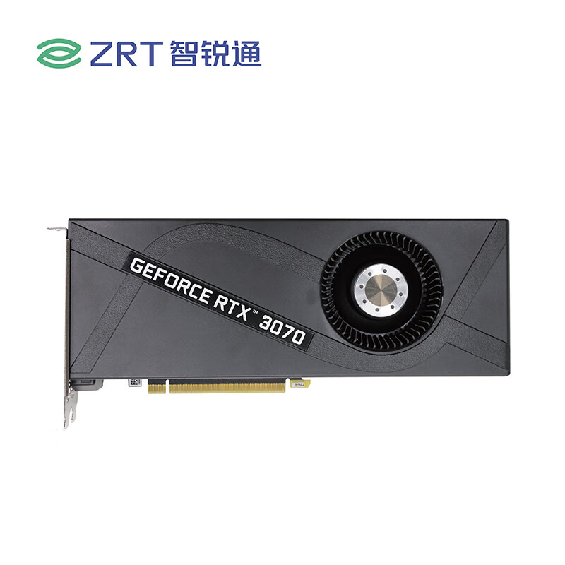 智锐通RTX3070 8GB GDDR6 256bit 3xDP+HDMI PCI-E 16x 涡轮显卡
