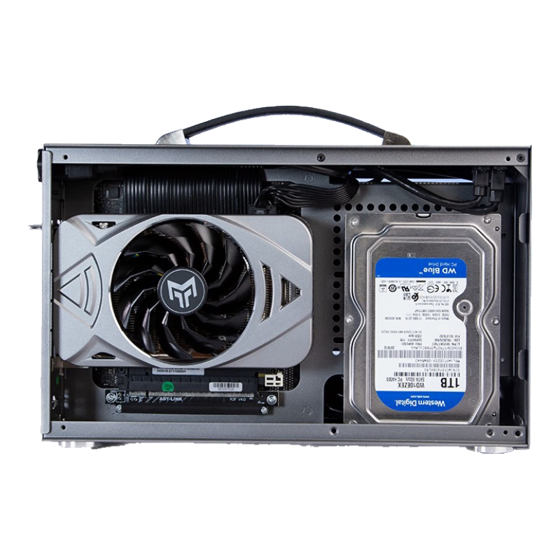 PCCOOLER ����1 MINI-ITX������� ��Яʽ���� Type-C �ѻ�ɫ