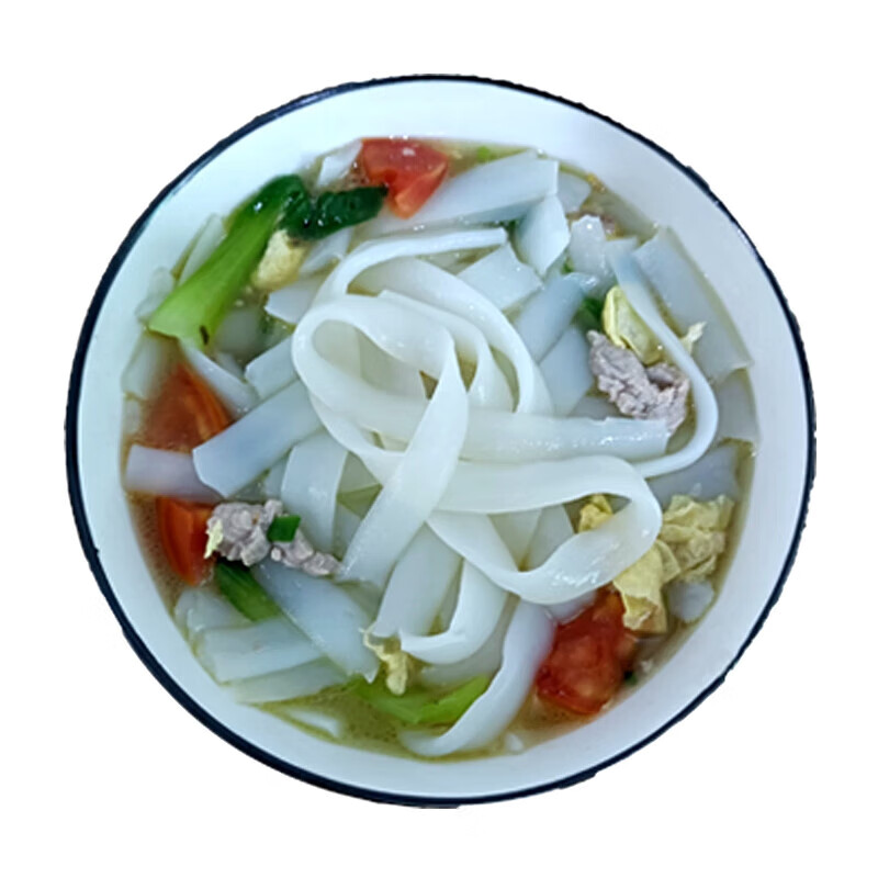 纳嘉新宽粉鸡汤粉2/5斤可选湖北过早粉丝煲汤粉火锅武汉早餐干粉河粉