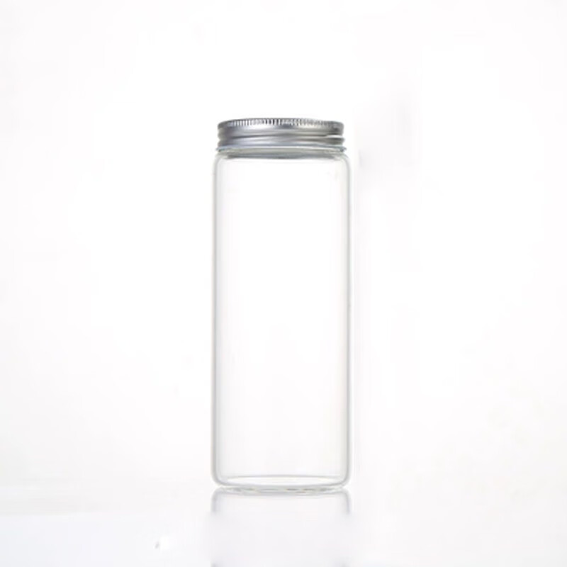 化科 玻璃密封罐 高硼硅储物瓶 带盖大号无铅实验室样品分装 7.