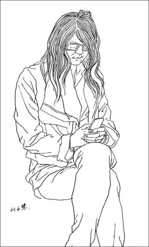 【正版现货】线描速写完美教学