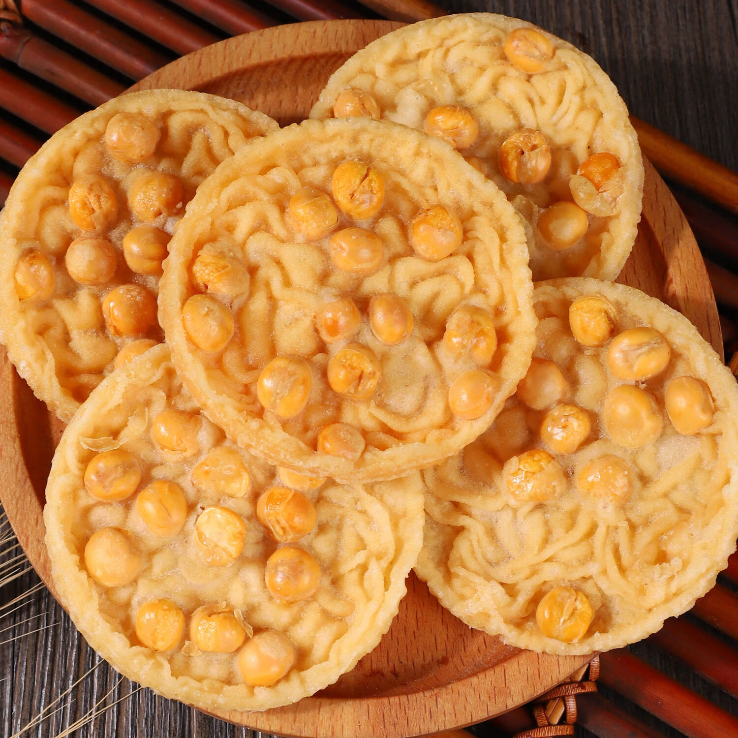 滇初月亮巴赣州花生巴锅巴豆巴饼干独立包装客家零食小吃 独立  1kg