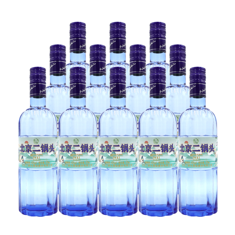 永丰酒坊白酒 永丰北京二锅头12瓶整箱 42度 清香型白酒 纯粮食酒