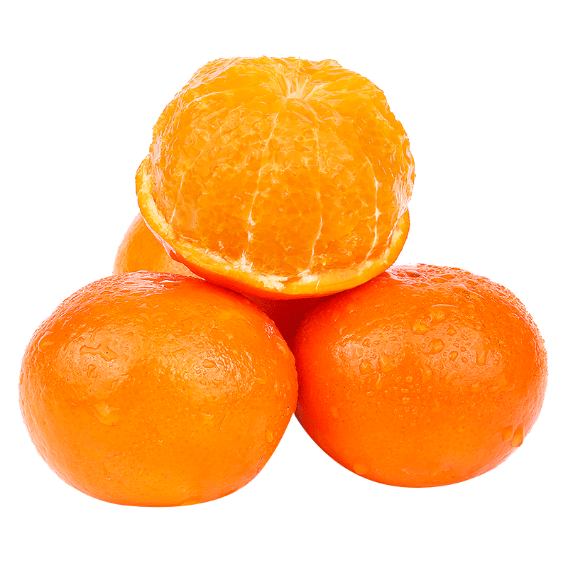 鲜宝道广西现摘沃柑当季新鲜水果 花皮 酸甜 口感lz 5斤中果60-70mm净重4.5