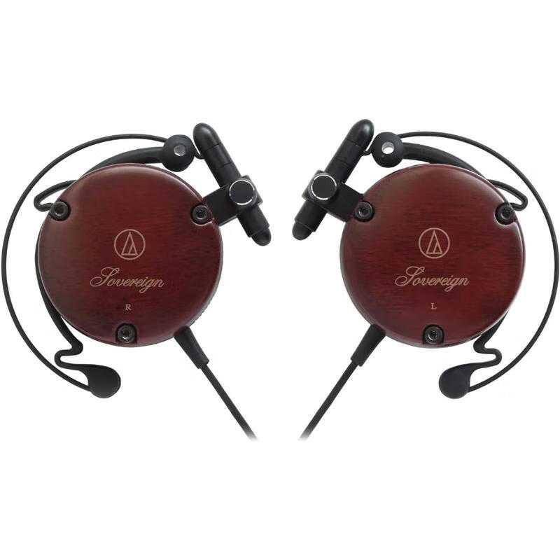 铁三角（Audio-technica）【日本直邮】ATH-EW9耳挂式耳机 挂耳式运动耳机 3.5mm插孔有线耳机 ATH-EW9【棕色 5月12到货】