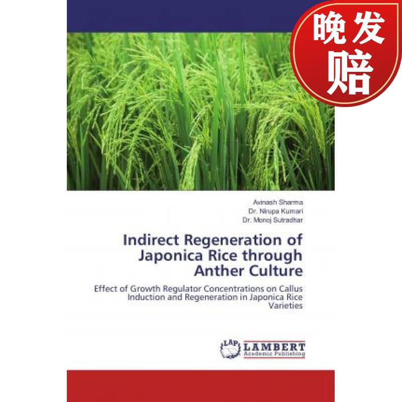 【4周达】indirect regeneration of japonica rice through anther