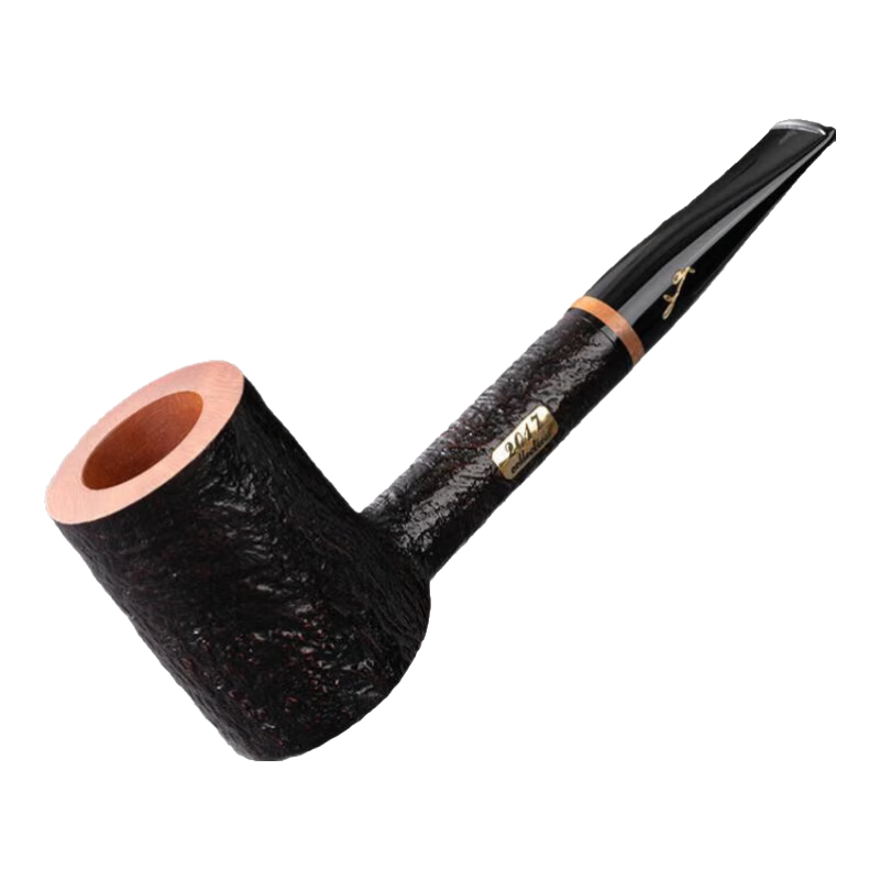 沙芬（SAVINELLI）意大利全球限量手工煙斗石楠木2017年度紀(jì)念老式簽字過濾嘴手工斗 【簽字手工斗】【2017年度紀(jì)念】