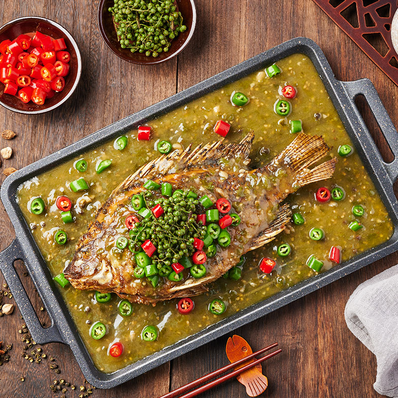 谷言藤椒烤鱼料理包盖浇饭 藤椒烤鱼250g10袋