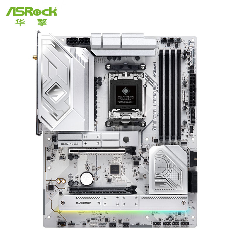 华擎 X870 ASROCK STEEL LEGEND WIFI DDR5 图 3
