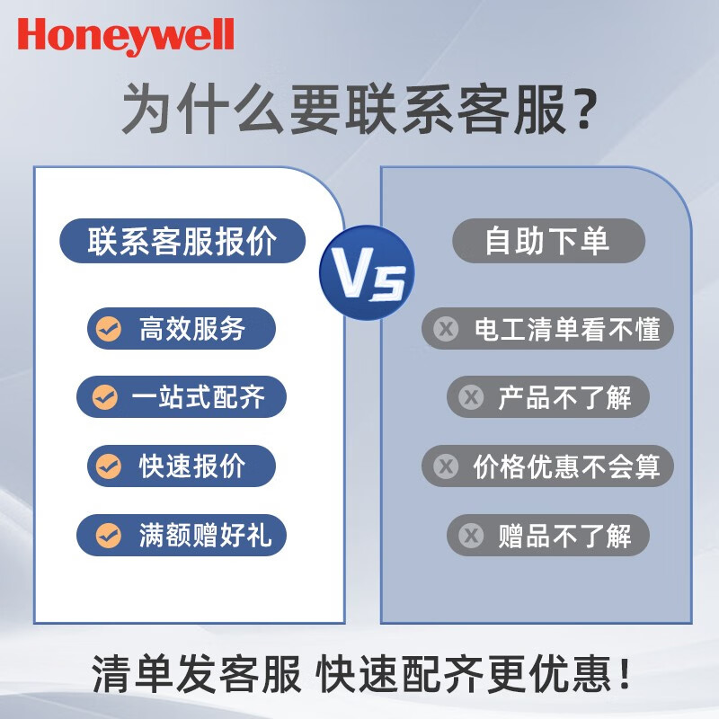 霍尼韦尔开关插座超薄五孔86型家用空调插网络墙壁插暗装全屋套餐HOT博仕 三开双控