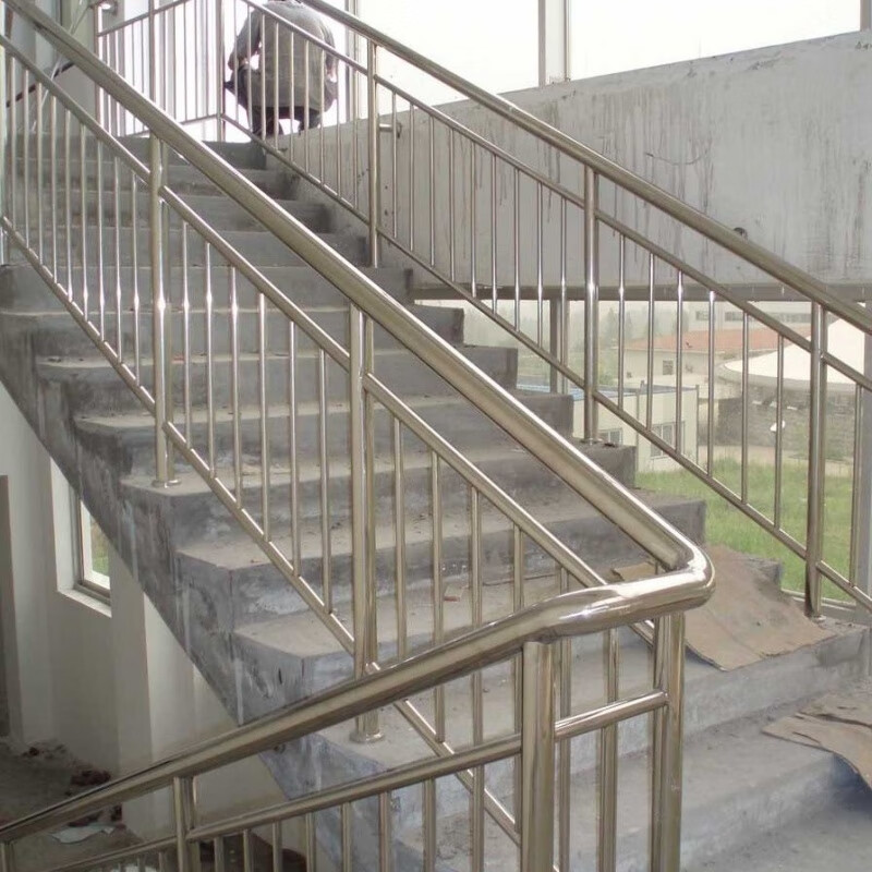 驰翁楼梯扶手全套不锈钢楼梯白钢护栏室外