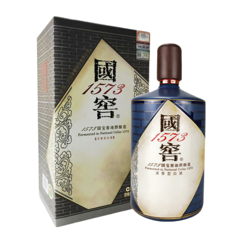 国窖1573 书香门第 55%vol 浓香型白酒 1000ml 单瓶装