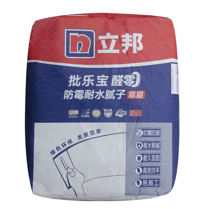 立邦批乐宝腻子粉内墙防水防霉抗碱腻子膏墙面裂缝补墙膏涂料找平 30