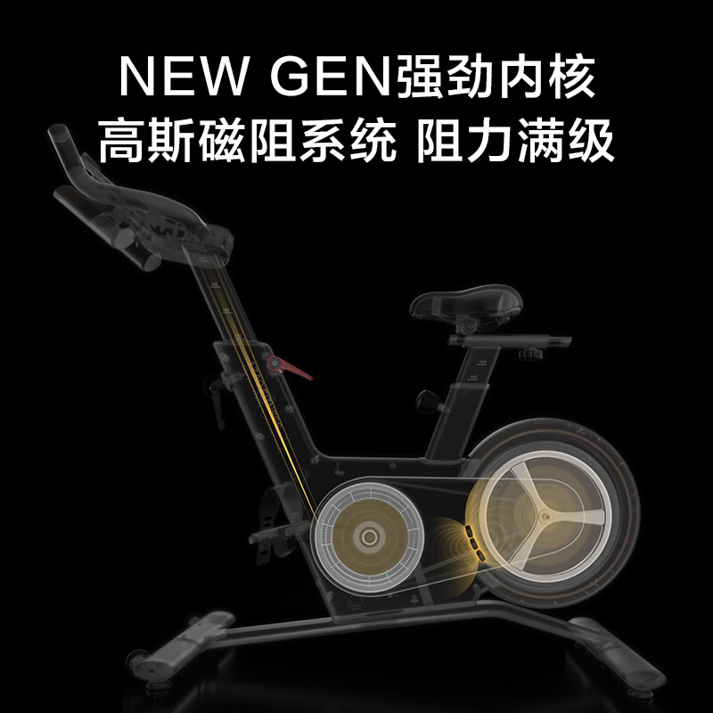 京东京造 【新品】动感单车健身房级家用自发电磁控器材室内自行车DC-001