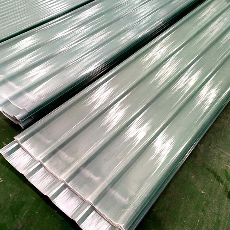 第鑫透明瓦采光瓦阳光板塑料户外水波纹隔热阳台遮雨棚波浪瓦玻璃钢瓦