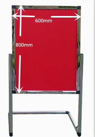 组装广告牌l型脚指示牌不锈钢水牌海报展架迎宾牌立牌展示架 组装l型