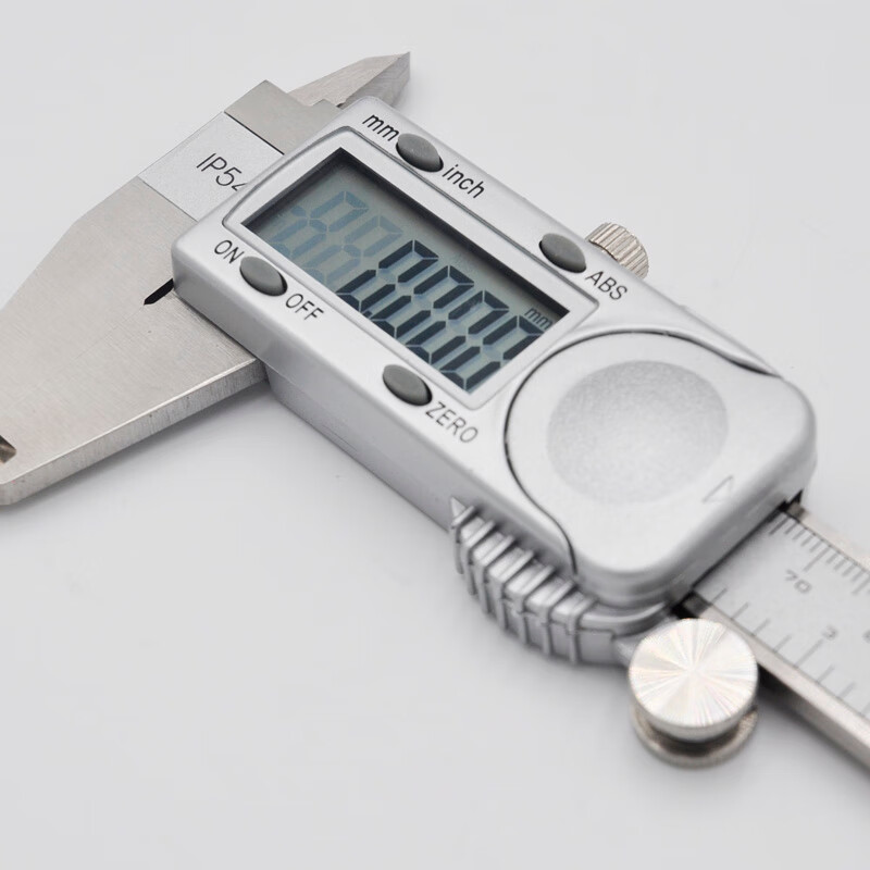 特马数尺高精度千分位工业级ip54防水等级游标 0-150 千分位 送电池